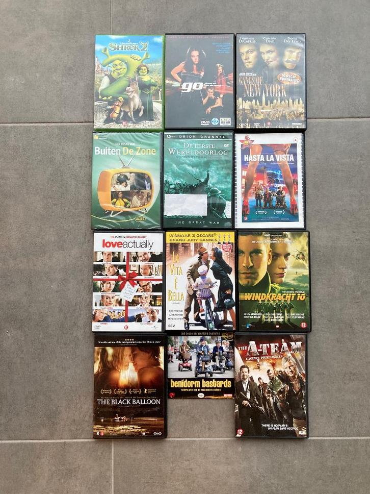 12 DVD’s, CD & DVD, DVD | Classiques, Comme neuf, Enlèvement ou Envoi
