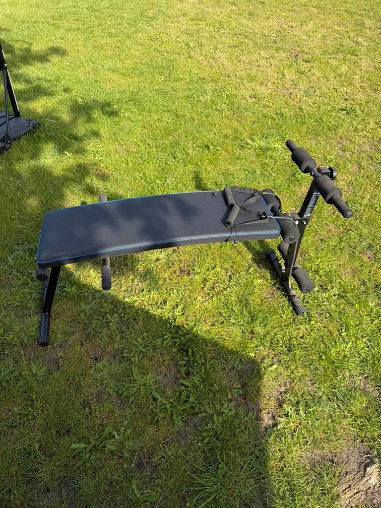 Fitnesbank, Sports & Fitness, Équipement de fitness, Enlèvement, Comme neuf, Banc d'exercice