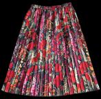 Midi rok met bloemenmotief, gevoerd, maat 44, Ophalen, Maat 42/44 (L)