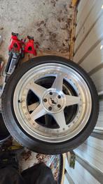 JR 6 velgen 17" 5x100, Enlèvement, 17 pouces, Pneus et Jantes