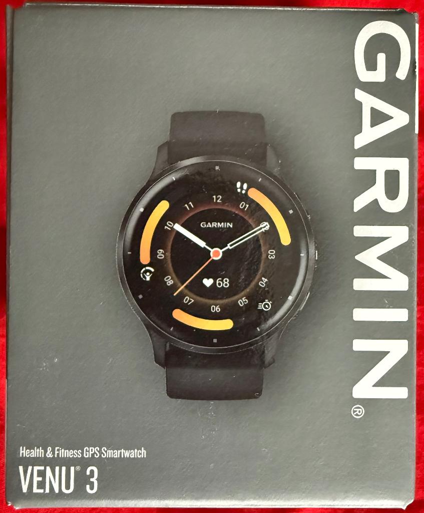 Garmin Venu 3, Bijoux, Sacs & Beauté, Neuf, Étanche, Garmin, Enlèvement
