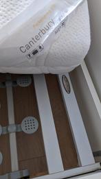 Bed 200x140, Huis en Inrichting, Slaapkamer | Bedden, Ophalen, Wit, Tweepersoons, 140 cm