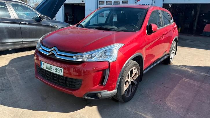 C4 Aircross, Auto's, Citroën, Bedrijf, C4 Aircross, Diesel, Euro 5, SUV of Terreinwagen, 5 deurs, Handgeschakeld, Rood, Zwart