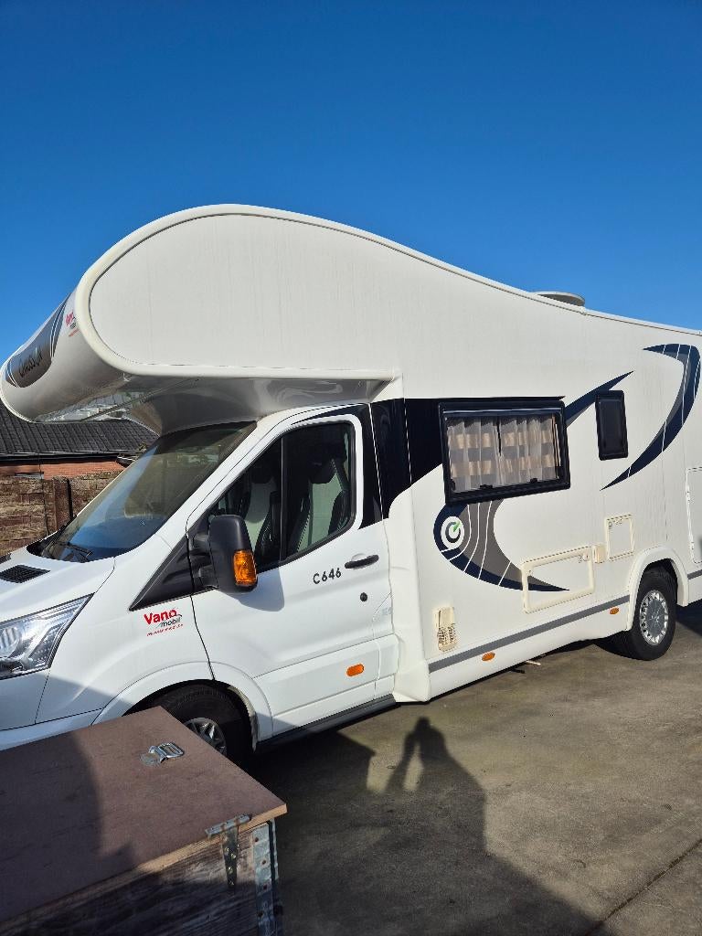 Mobilehome Ford, Chemisch toilet, Alkoof, Ringverwarming, Ford