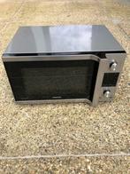 Samsung combi-oven MC457TGRCSR zwart/grijs, Four avec gril, Enlèvement, Utilisé, Moins de 45 cm