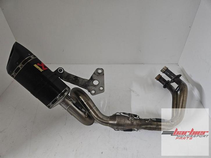 YAMAHA MTO7 AKRAPOVIC UITLAAT SYSTEEM, Motoren, Onderdelen | Yamaha, Gebruikt, Ophalen of Verzenden