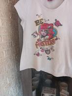 Monster Hight T-shirt voor meisjes, Verzenden, Wit, Korte mouw, Gedragen