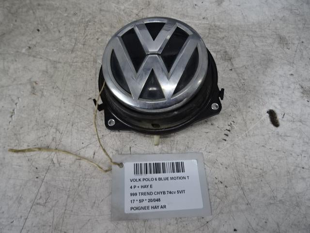 POIGNEE COFFRE / HAYON ARRIERE Polo VI (AW1) (2G6827469F), Autos : Pièces & Accessoires, Utilisé, Volkswagen