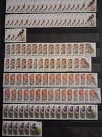 België: Vogels van Buzin tussen 0,50 en 9 Bfr postfris, Postzegels en Munten, Verzenden, Orginele gom, Kunst, Zonder stempel