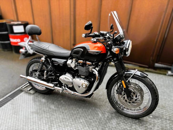 bonneville t120 2020 abs état neuf gar 1.2.3ans jhbmotos, Motoren, Motoren | Triumph, Bedrijf, Overig, meer dan 35 kW, 2 cilinders