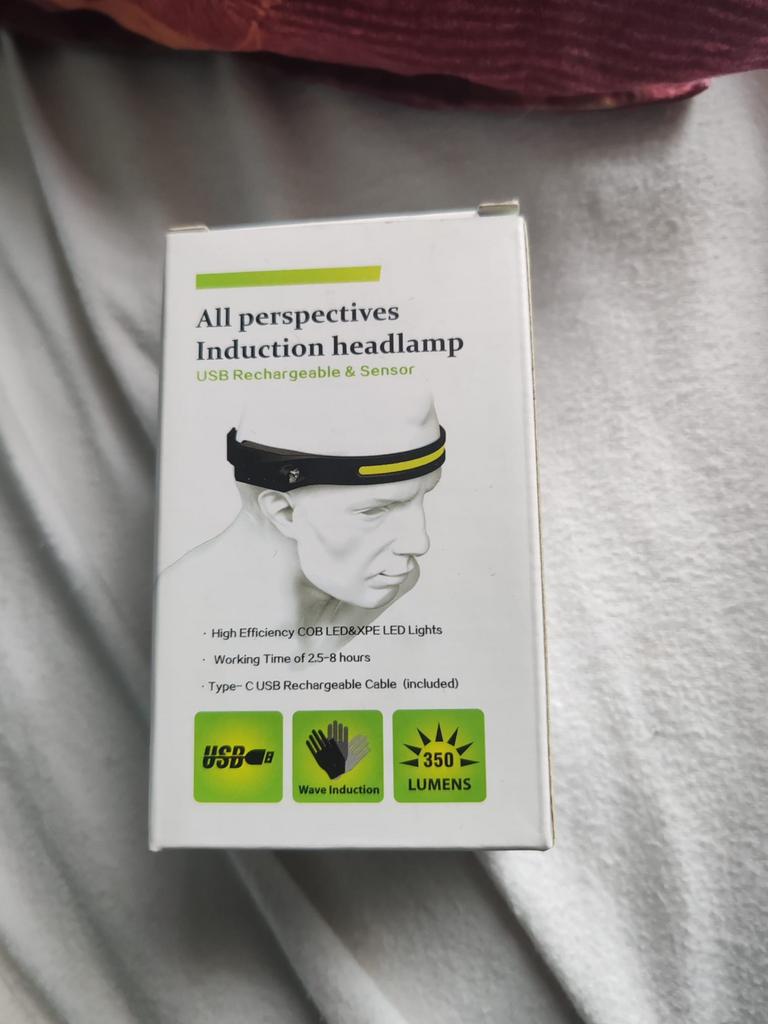 Lampe Frontale LED Ultra-Légère, Ophalen of Verzenden, Zo goed als nieuw