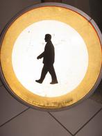 Ancien panneau signalisation : interdit piéton., Enlèvement ou Envoi