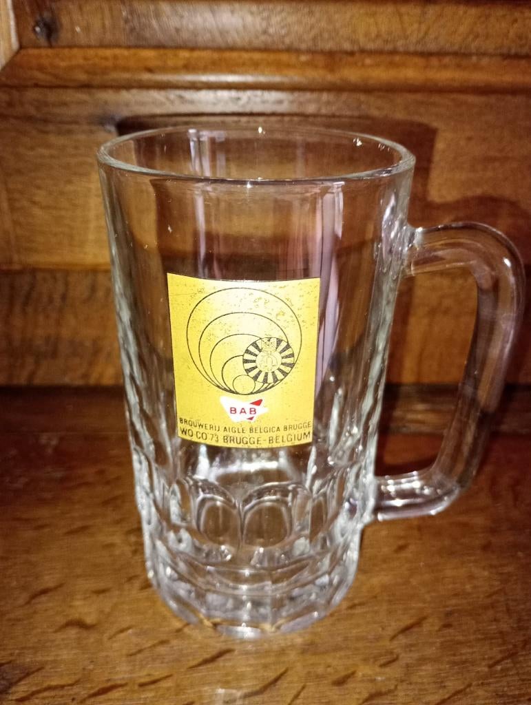 Brasserie oude bierpul BAB Aigle Belgica, Verzamelen, Biermerken, Ophalen of Verzenden, Gebruikt, Pul(len), Overige merken