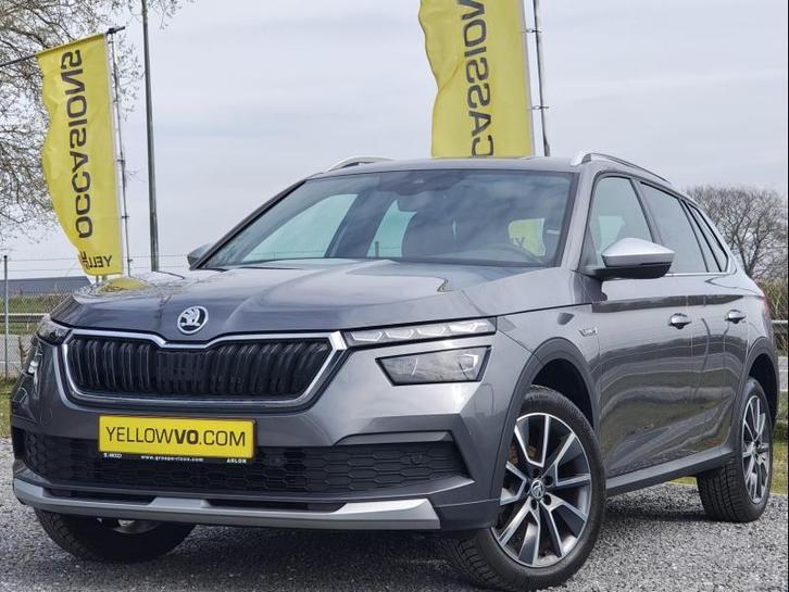 Skoda Kamiq Scout / GPS / 110ch, Autos, Skoda, Kamiq, Airbags, Air conditionné, Bluetooth, Ordinateur de bord, Verrouillage central