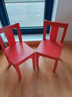 2 houten stoeltjes van bij Ikea Kritter, Kinderen en Baby's, Ophalen