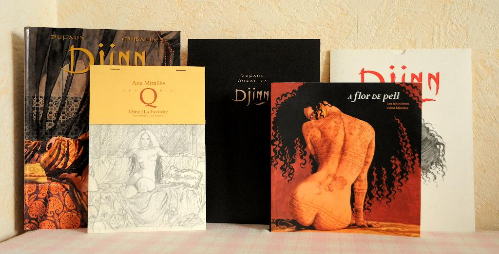 DJINN - SERIE COMPLETE EO + HS + EXTRAS - MIRALLES / DUFAUX, Livres, Série complète ou Série, Enlèvement ou Envoi, Utilisé, ANA MIRALLES / JEAN DUFAUX
