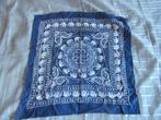 Blauwe Bandana - zakdoek, Ophalen of Verzenden, Gedragen