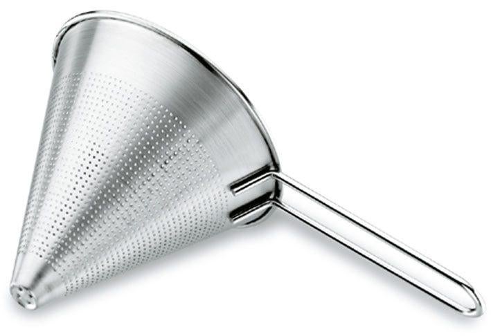 Nieuw | Puntzeef in Roestvrij Staal 24cm, Maison & Meubles, Cuisine | Casseroles & Poêles, Neuf, Inox, Enlèvement ou Envoi, Autres types