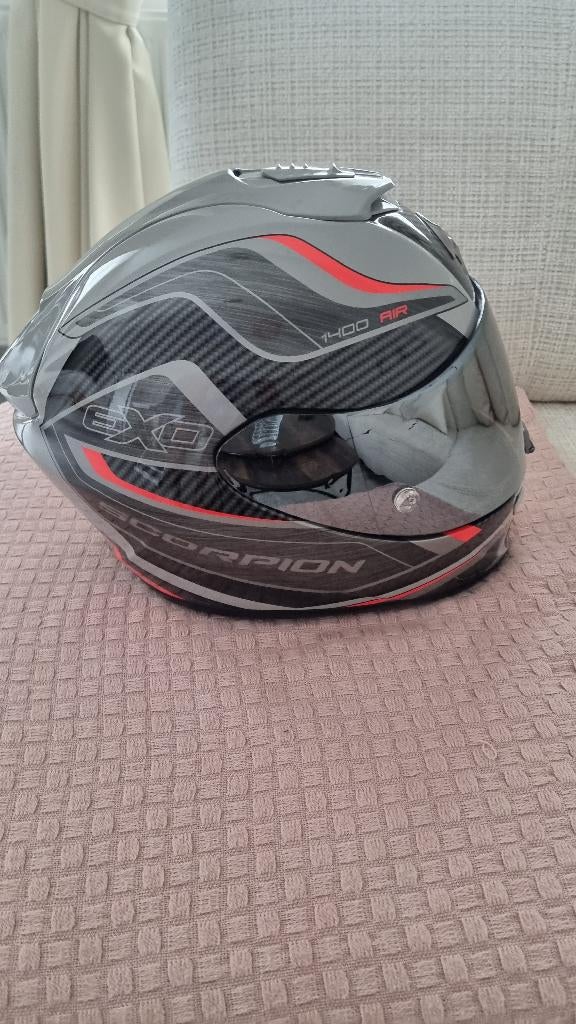 Scorpion exo air 1400 carbon M, M, Kinderen, Integraalhelm, Tweedehands