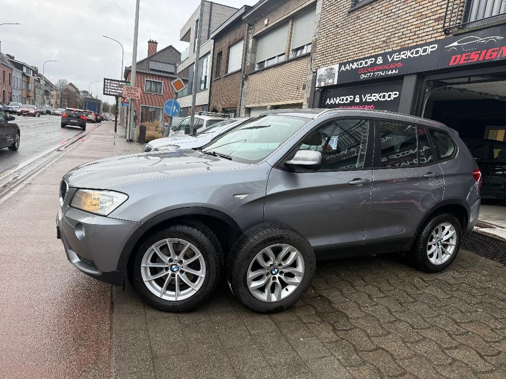 BMW X3 2.0D 163Pk 4x4 BMW Grand Navigatie Notebook, Auto's, BMW, Automaat, Stof, Bedrijf, Diesel