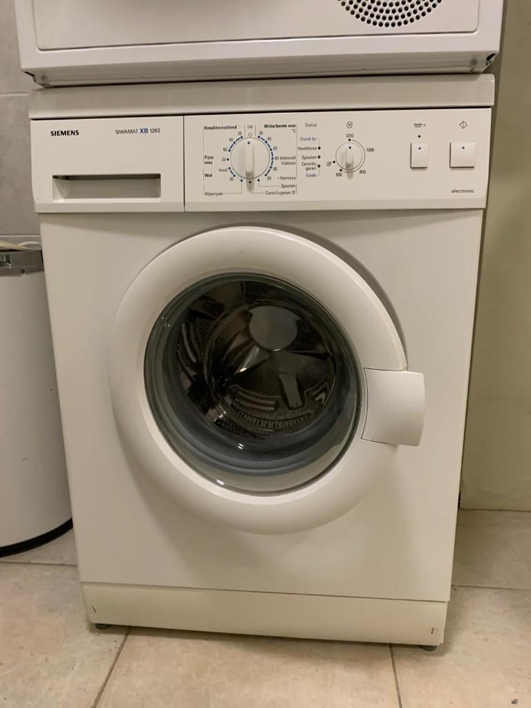 wasmachine Siemens, Ophalen, 4 tot 6 kg, Voorlader, Wolwasprogramma