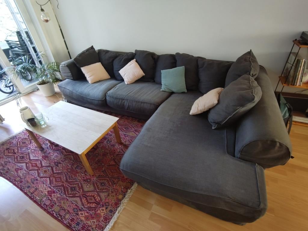 A donner grand canapé gris, Maison & Meubles, Enlèvement