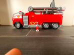 Paw patrol Marshall transformerende brandweerauto, Kinderen en Baby's, Ophalen of Verzenden, Zo goed als nieuw