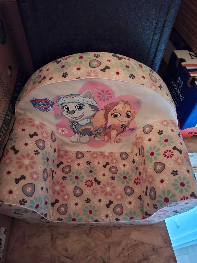 Paw patrol zeteltje in perfecte staat, Huis en Inrichting, Zitzakken, Ophalen