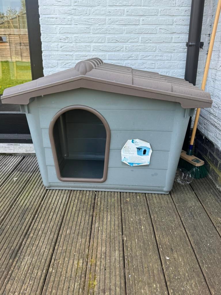 Middel groot hondenhok, Dieren en Toebehoren, Hondenhokken, Ophalen, Zo goed als nieuw, Hondenhok