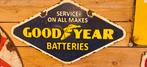 Emaille bordje  Goodyear. ongeveer 26cm op 46cm, Enlèvement