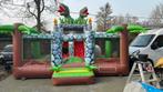 Springkasteel dinosaurus tekoop met kuiswerk, Hobby en Vrije tijd, Feestartikelen | Verhuur, Ophalen, Zo goed als nieuw