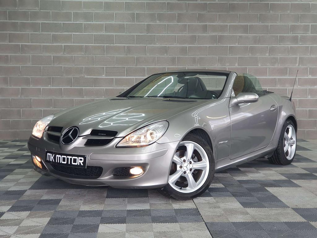 Mercedes-Benz SLK SLK200 🟢1.8 ESSENCE 163CV - CABRIOLET -, Cuir, Argent ou Gris, Achat, Entreprise