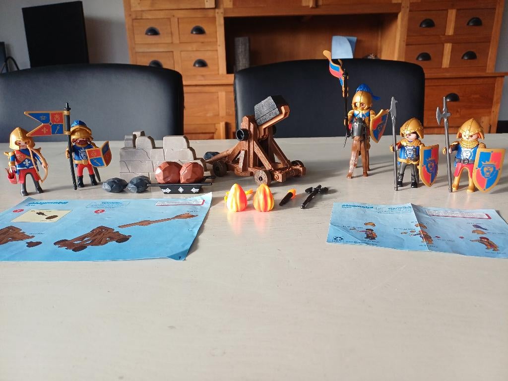 Playmobil Leeuwenridders, Kinderen en Baby's, Speelgoed | Playmobil, Ophalen, Zo goed als nieuw, Complete set