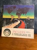 MONDE DE L'AUTOMOBILE 1966, Enlèvement ou Envoi, Utilisé, CHOCOLAT JACQUES, Album d'images