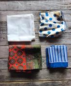 Lot de 7 foulards/foulards - couleurs variées, Enlèvement, Porté
