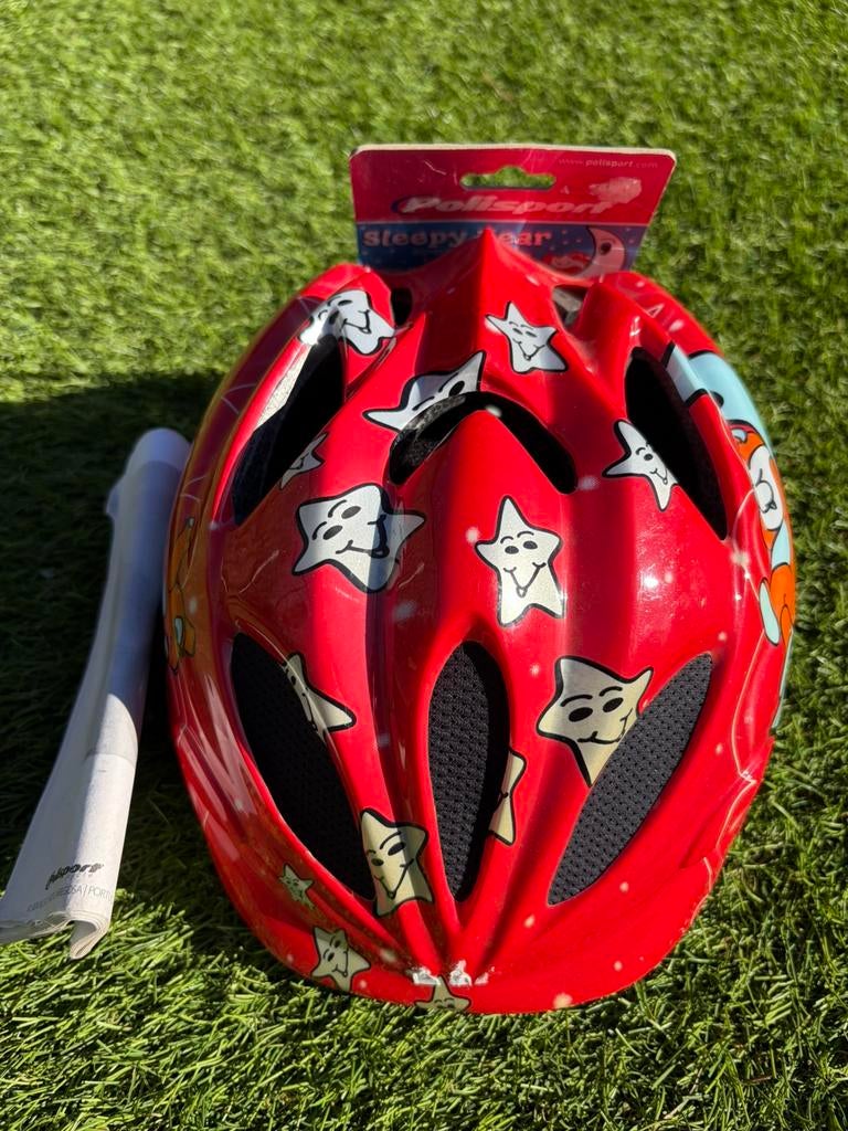 Kinderhelm rood nooit gebruikt, Fietsen en Brommers, Fietsaccessoires | Fietshelmen, Ophalen, Nieuw, S, Jongen of Meisje