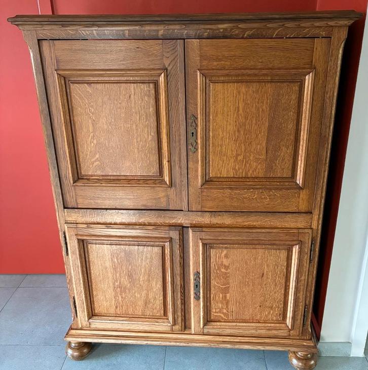 Meuble TV avec portes ouvrantes, Maison & Meubles, Armoires | Étagères, Utilisé, Enlèvement