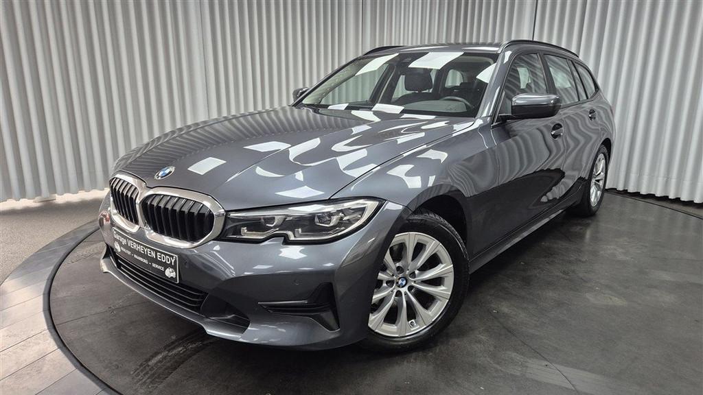 BMW 3 Serie 320 Touring 320i Advantage (automatique), Autos, Cuir, Argent ou Gris, Achat, 5 portes