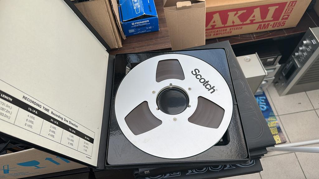 Scotch spoelen met band, Audio, Tv en Foto, Ophalen of Verzenden, Onderdeel