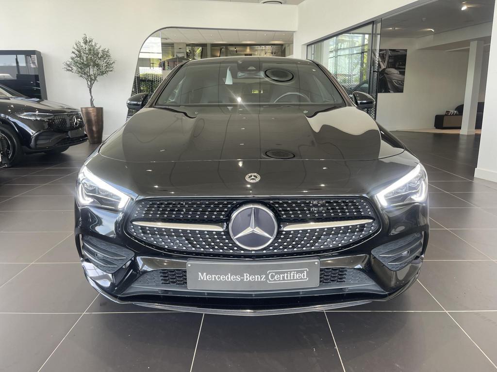 Mercedes-Benz CLA 250 e AMG Line + LEDER + CARPLAY + BURMEST, Auto's, Stof, Gebruikt, 4 cilinders, 16 kWh