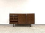 Vintage mid-century dressoir/sideboard 1970's, Gebruikt, Met deur(en), 150 tot 200 cm, Vintage