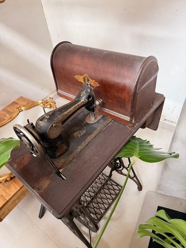Machine à coudre Singer Trap, Antiquités & Art, Enlèvement