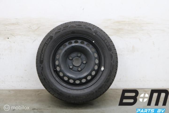 Volwaardig reservewiel 16 inch VW Transporter T5 7F0601027, Gebruikt, Band(en)