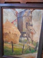molen, olie  op paneel, schilderij jozef hoemaeker, Antiek en Kunst, Kunst | Schilderijen | Klassiek, Ophalen of Verzenden