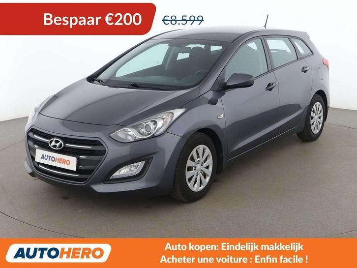 Hyundai i30 1.4 Basis blue (année de construction 2016), Autos, Hyundai, Achat, i30, ABS, Airbags, Air conditionné, Bluetooth