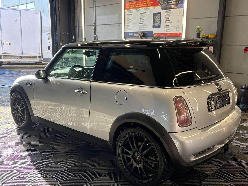 Mini Cooper 1.6l BENZINE bj. 2002 met 173.000 Km, Stof, Gebruikt, 115 pk, Bedrijf