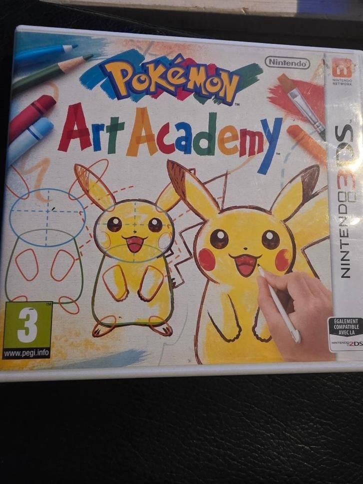 Nintendo 3ds pokemon art academy spel, Enlèvement ou Envoi