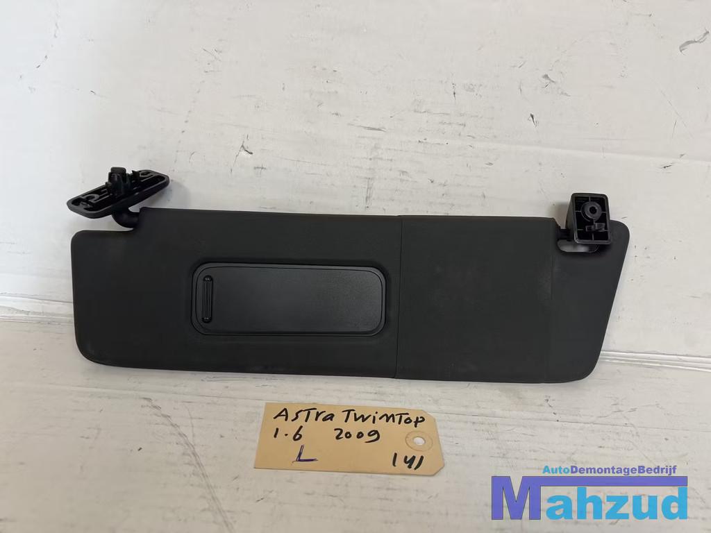 OPEL ASTRA H Twintop Zwart links zonneklep 2005-2010, Gebruikt, Opel Automobile GmbH, Kontakt@opel-infoservice.de, Opel