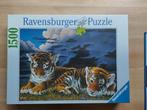 puzzel tijgers, Hobby & Loisirs créatifs, Sport cérébral & Puzzles, Enlèvement ou Envoi, 500 à 1500 pièces, Neuf, Puzzle