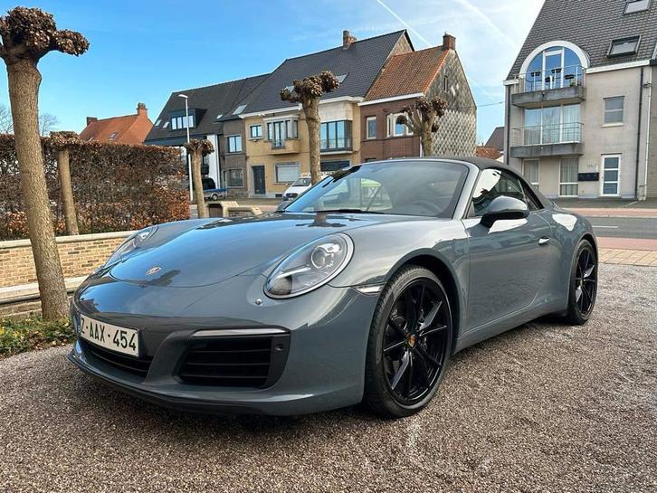 Porsche 991.2 Cabrio | PASM - PDLS - 20" Carrera S -..., Autos, Porsche, Entreprise, ABS, Phares directionnels, Air conditionné